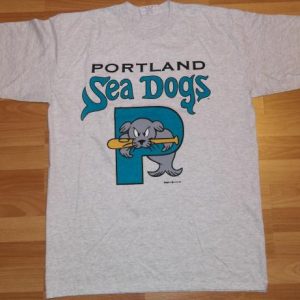 VTG 1990s Portland Sea Dogs Minor League Baseball T-Shirt