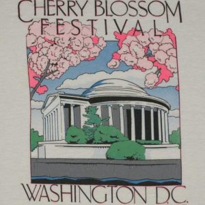 Vintage Washington DC Cherry Blossom T-Shirt