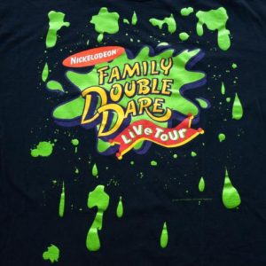 1994 Nickelodeon Family Double Dare Tour T Shirt