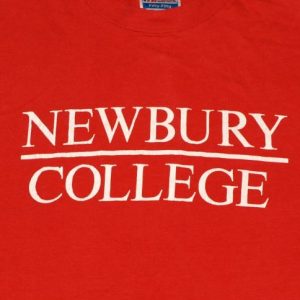 Vintage 1980s Newbury College Massachusetts T-Shirt