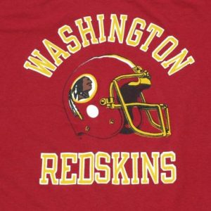 1980s CHAMPION Washington Redskins Helmet Logo Shirt