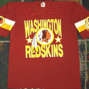 Vintage 1980s Washington Redskins Jersey Shirt