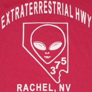 Vintage ALIEN Rachel Nevada Extraterrestrial Highway T-shirt