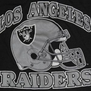 Vintage 1980s Los Angeles LA RAIDERS NFL Football T-Shirt