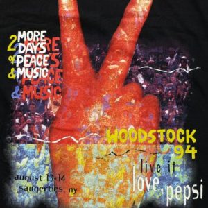 Vintage WOODSTOCK '94 Concert T-shirt Never Worn