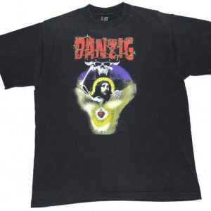 Vintage 1988 DANZIG GOD DON'T LIKE IT Heavy Metal T-Shirt