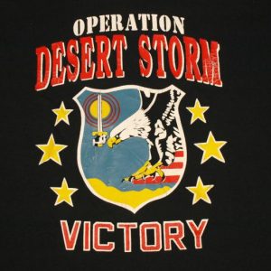 Vintage US Military Operation Desert Storm T-Shirt