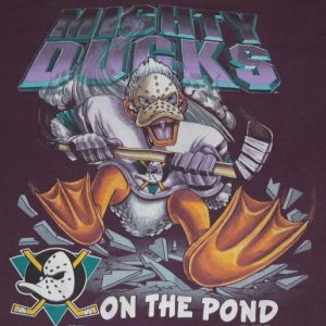 Vintage 1990s Mighty Ducks NHL Hockey T-Shirt