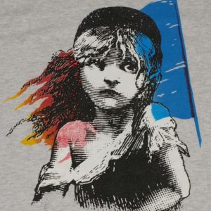 Vintage 1980s Les Miserables Broadway T-shirt 1986 Theater