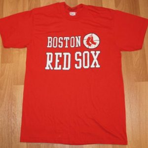 Vintage 1980s Boston Red Sox Champion 50/50 T Shirt