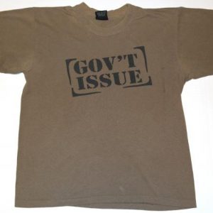 Vintage 1980s Government Issue Military T-shirt