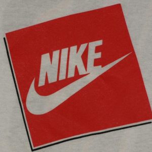 VTG 1990s NIKE Just Do It Logo T-Shirt Grey Tag Red Swoosh