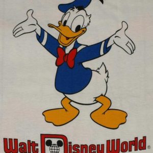 Vintage 1980s Walt Disney Donald Duck T-Shirt NOS Never Worn