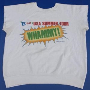 Vintage 1983 B-52's WHAMMY! Concert Tour Shirt 1980s