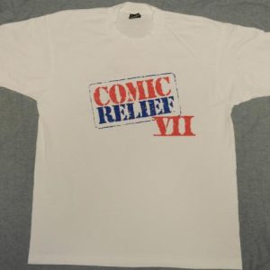 Vintage 1995 COMIC RELIEF VII Stand Up Comedy T-Shirt