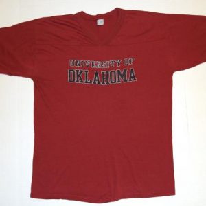 Vintage 1980s University of Oklahoma Sooners T-Shirt