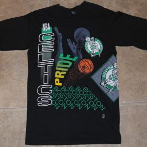 VTG 1991 BOSTON CELTICS Pride NBA Basketball NEVER WORN