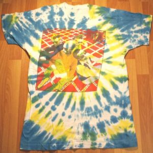 1992 U2 Achtung Baby Zoo TV Tie Dye Concert Tour T-Shirt