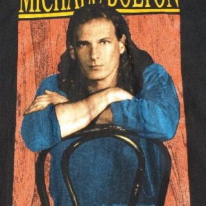 Vintage MICHAEL BOLTON Holiday Christmas Concert Tour Shirt