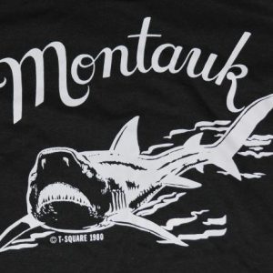 Vintage 1980s Montauk Long Island New York Shark T-Shirt