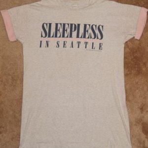 Vintage 1993 Sleepless in Seattle Movie T-shirt 1990s