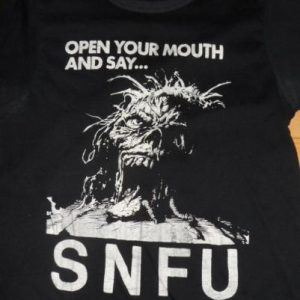 Vintage SNFU tour T