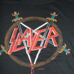 Vintage Slayer tour tee