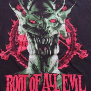 Slayer vintage tour shirt 1988