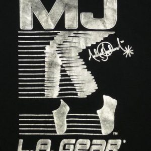 VINTAGE MICHAEL JACKSON L.A. GEAR MOON ROCKER T-SHIRT