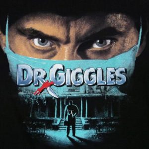 VINTAGE 1992 DR. GIGGLES HORROR SLASHER MOVIE T-SHIRT