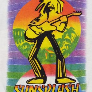 VINTAGE 1985 SUNSPLASH REGGAE USA CONCERT T-SHIRT