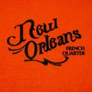 NOS Vintage 80's New Orleans French Quarter T-Shirt