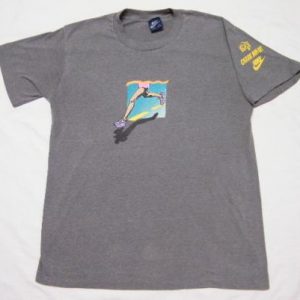 Vintage Nike 1984 Cascade Run Off Race T-Shirt Blue Tag