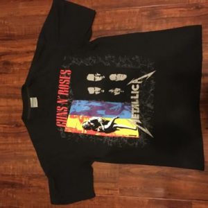 1992 Metallica/Guns N' Roses tour tee