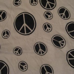 Vintage Peace Symbols Signs T-Shirt S