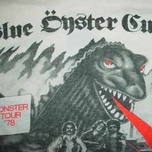 Vintage Blue Oyster Cult T-Shirt Monster Tour 1978 S/M