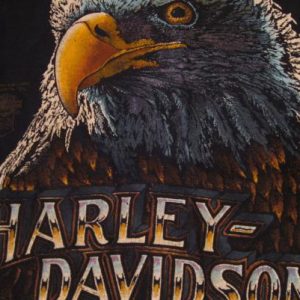 Vintage Harley Davidson Eagle Devils Staircase T-Shirt M