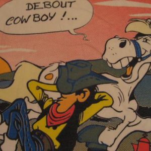 Vintage Lucky Luke Maurice De Bevere Morris Dargaud T-Shirt