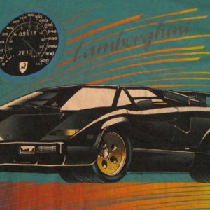 Vintage Lamborghini Countach T-Shirt Lambo S