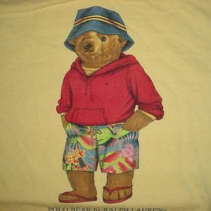 Vintage Polo Bear T-Shirt Ralph Lauren M