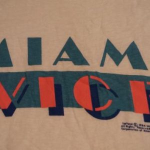 Vintage Miami Vice T-Shirt 1980s S