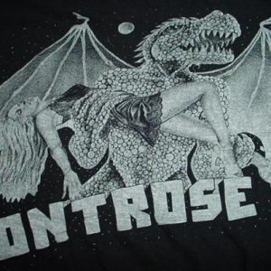 Vintage Montrose T-Shirt Sammy Hagar S