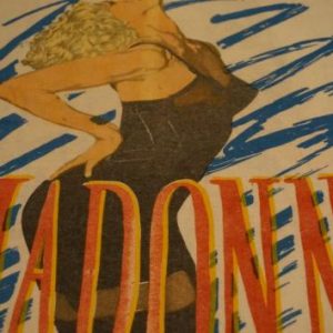 Vintage Madonna Blonde Ambition Tour T-shirt Glitter Print M