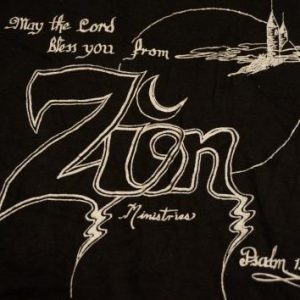 Vintage ZION Ministries Psalm 134:3 T-Shirt M/L