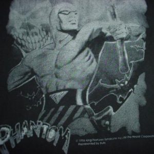 Vintage The Phantom T-Shirt Lee Falk 1990s L/M