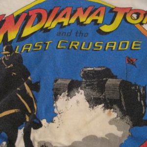 Vintage Indiana Jones and the Last Crusade 1989 T-Shirt M