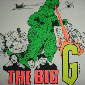 The Godzilla The Big G T-Shirt 1984 M