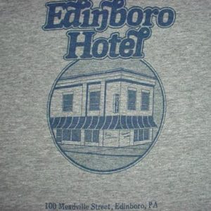 Vintage Edinboro Hotel T-Shirt Pennsylvania PA L/M