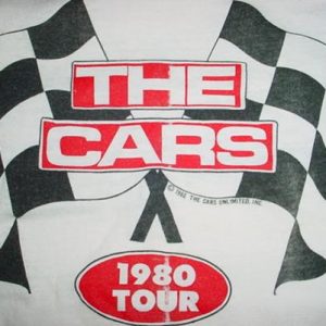 Vintage The Cars T-Shirt 1980 Tour Jersey M/S