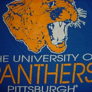 Vintage University of Pittsburgh Panthers PITT T-Shirt S